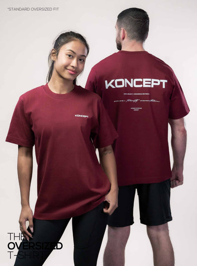 Oversized T-Shirt Burgundy