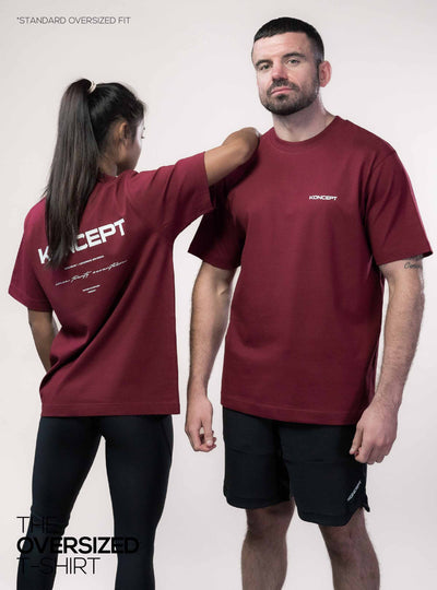 Oversized T-Shirt Burgundy
