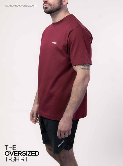 Oversized T-Shirt Burgundy