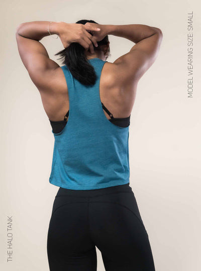 Halo Tank Dusty Teal