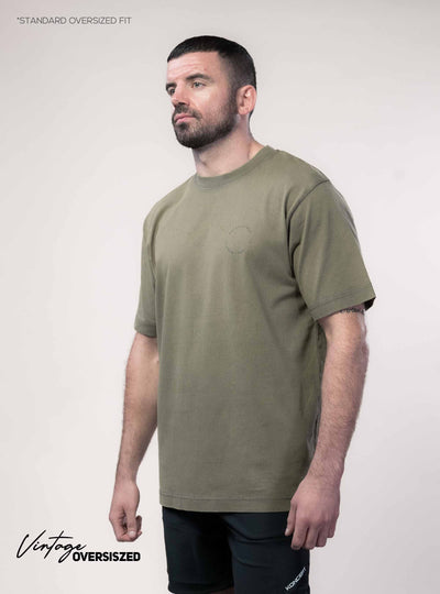 Vintage Oversized T-Shirt - Khaki