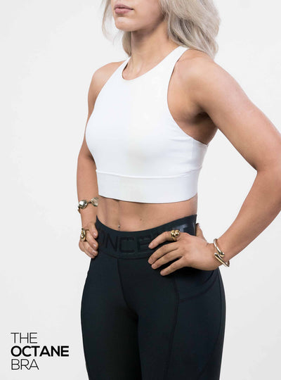 The Octane Bra Arctic White