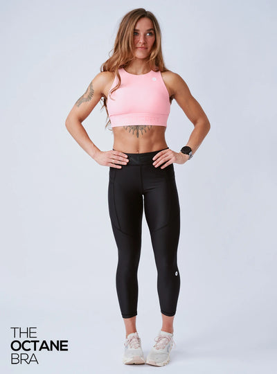 The Octane Bra Bubblegum Pink