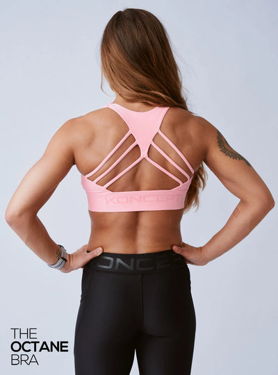 The Octane Bra Bubblegum Pink