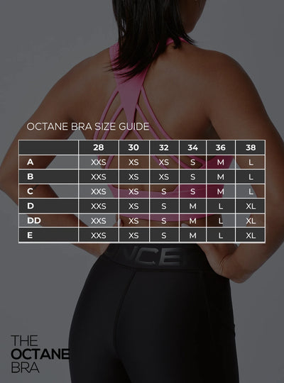 The Octane Bra Electric Pink