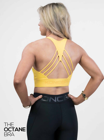 The Octane Bra Racing Yellow
