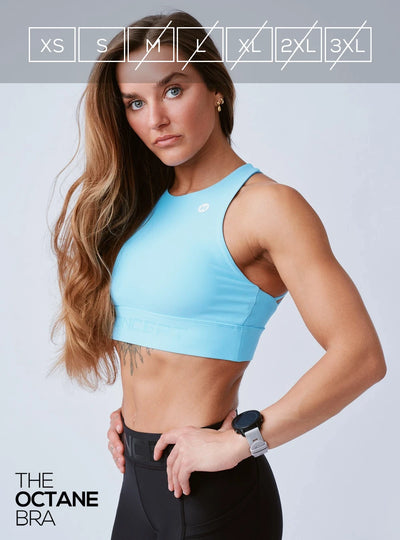 The Octane Bra Electric Blue