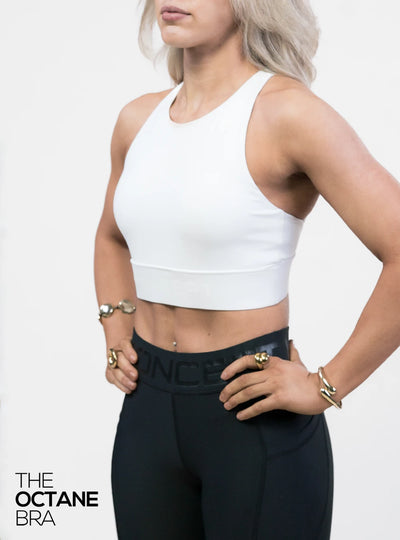 The Octane Bra Arctic White