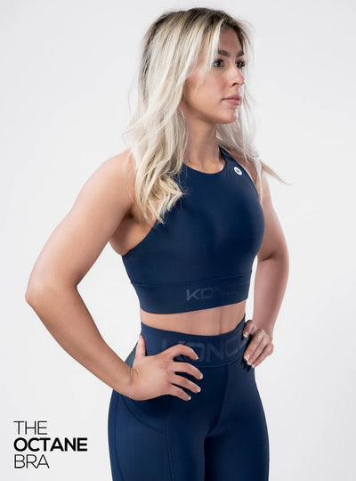 The Octane Bra Midnight Navy