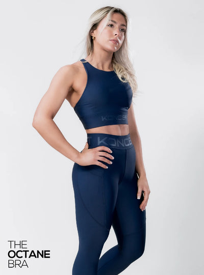 The Octane Bra Midnight Navy