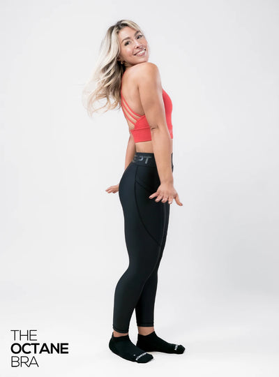 The Octane Bra Red