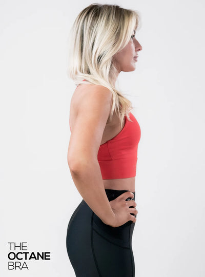 The Octane Bra Red