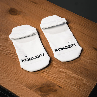 Koncept Fitwear | Linear Socks | White