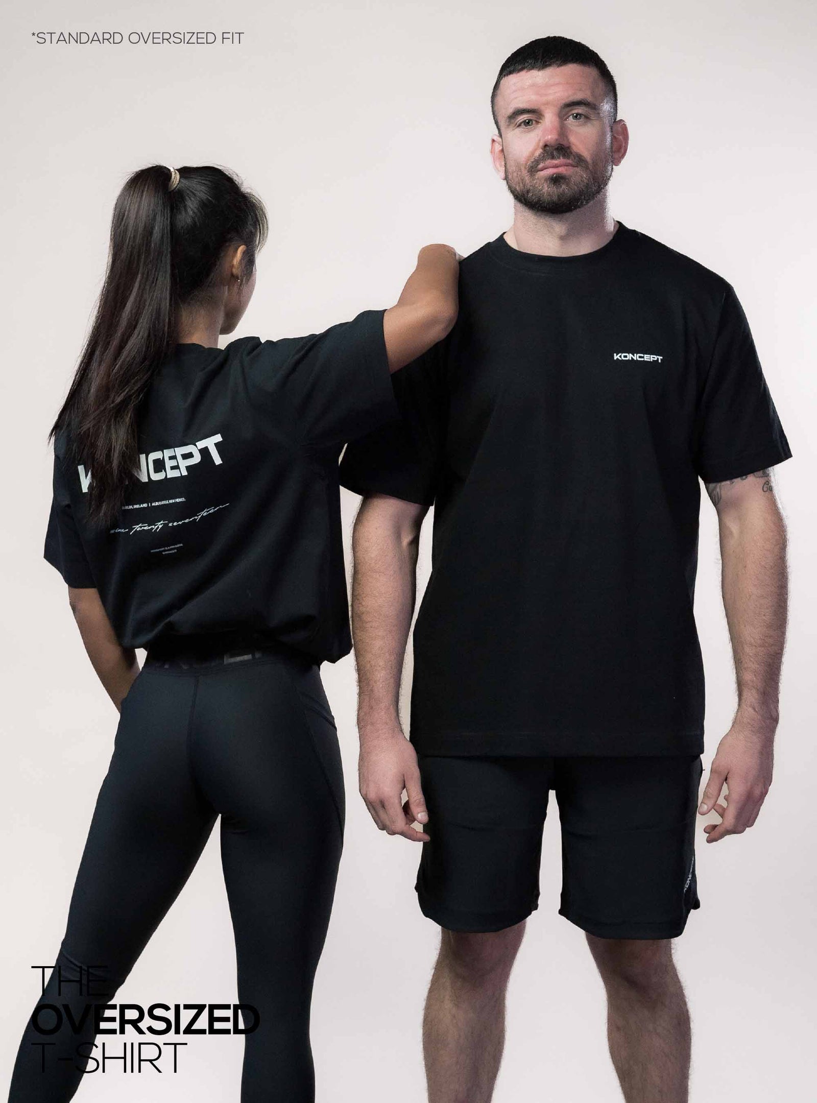 Oversized T-Shirt  Black