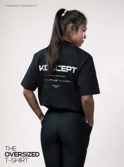 Oversized T-Shirt  Black