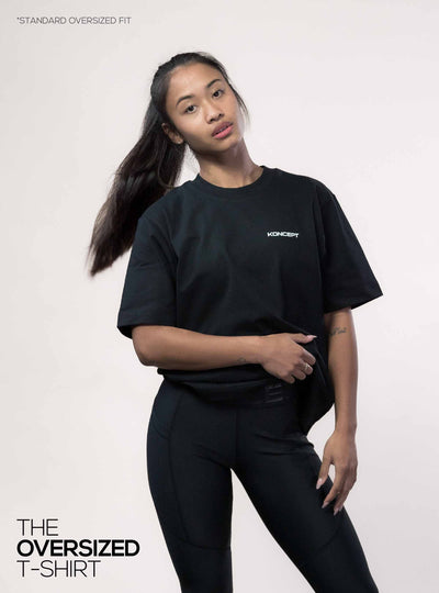 Oversized T-Shirt  Black