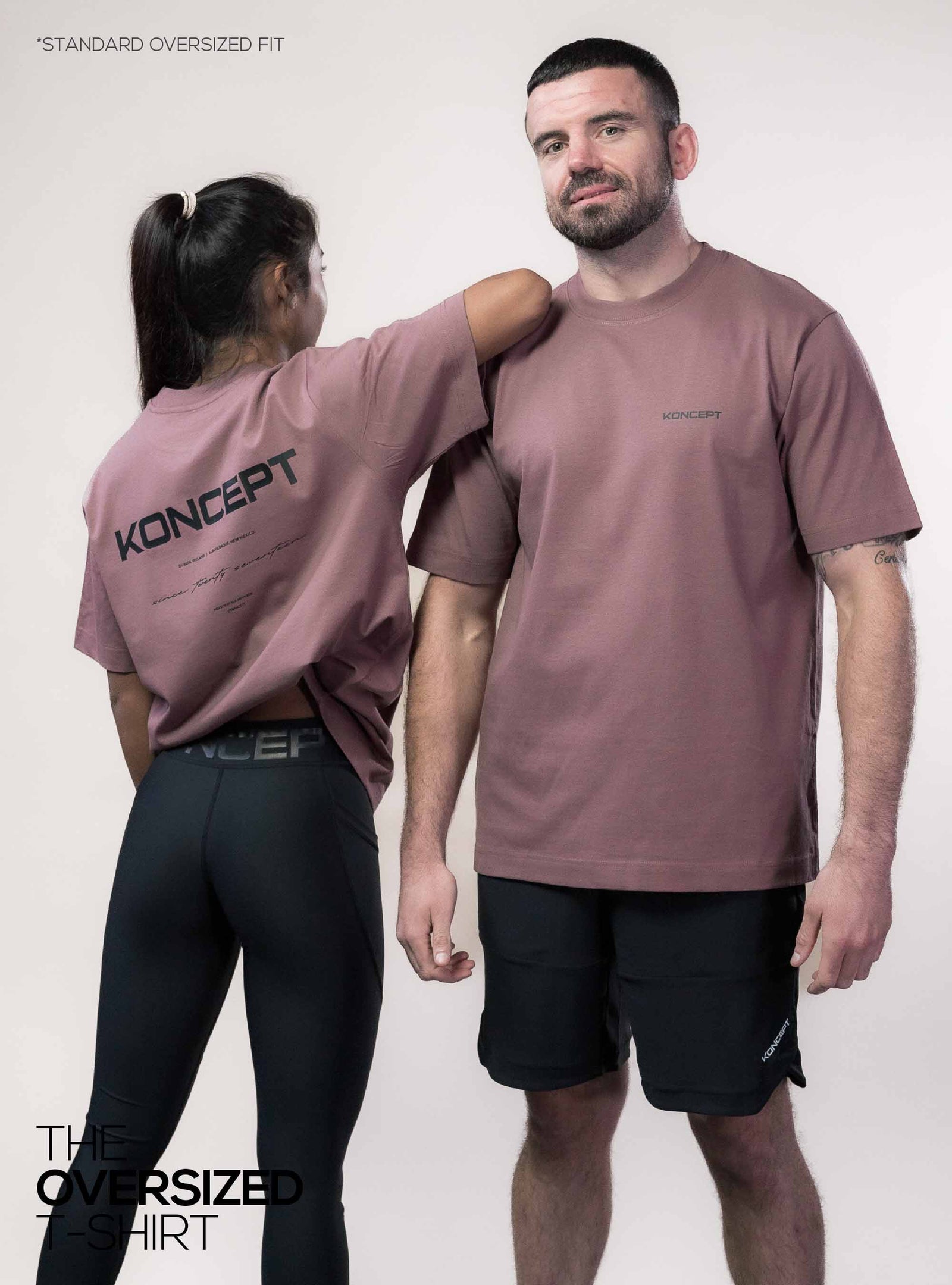 Oversized T-Shirt Dusty Rose