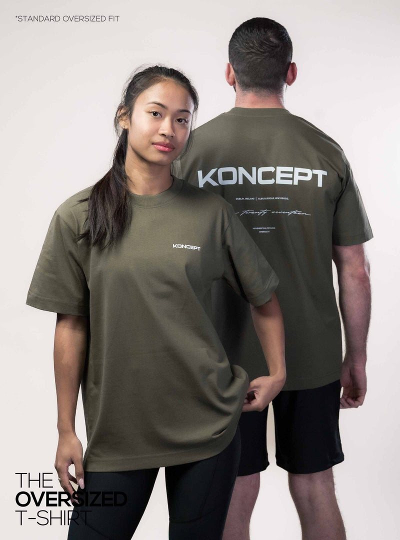 Oversized T-Shirt Khaki
