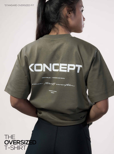 Oversized T-Shirt Khaki
