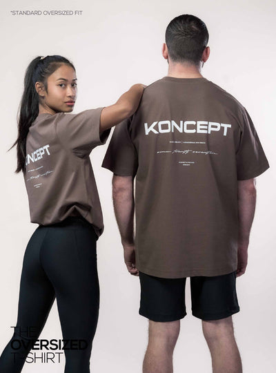 Oversized T-Shirt Mocha Brown