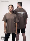 Oversized T-Shirt Mocha Brown