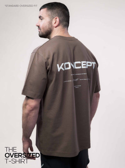Oversized T-Shirt Mocha Brown