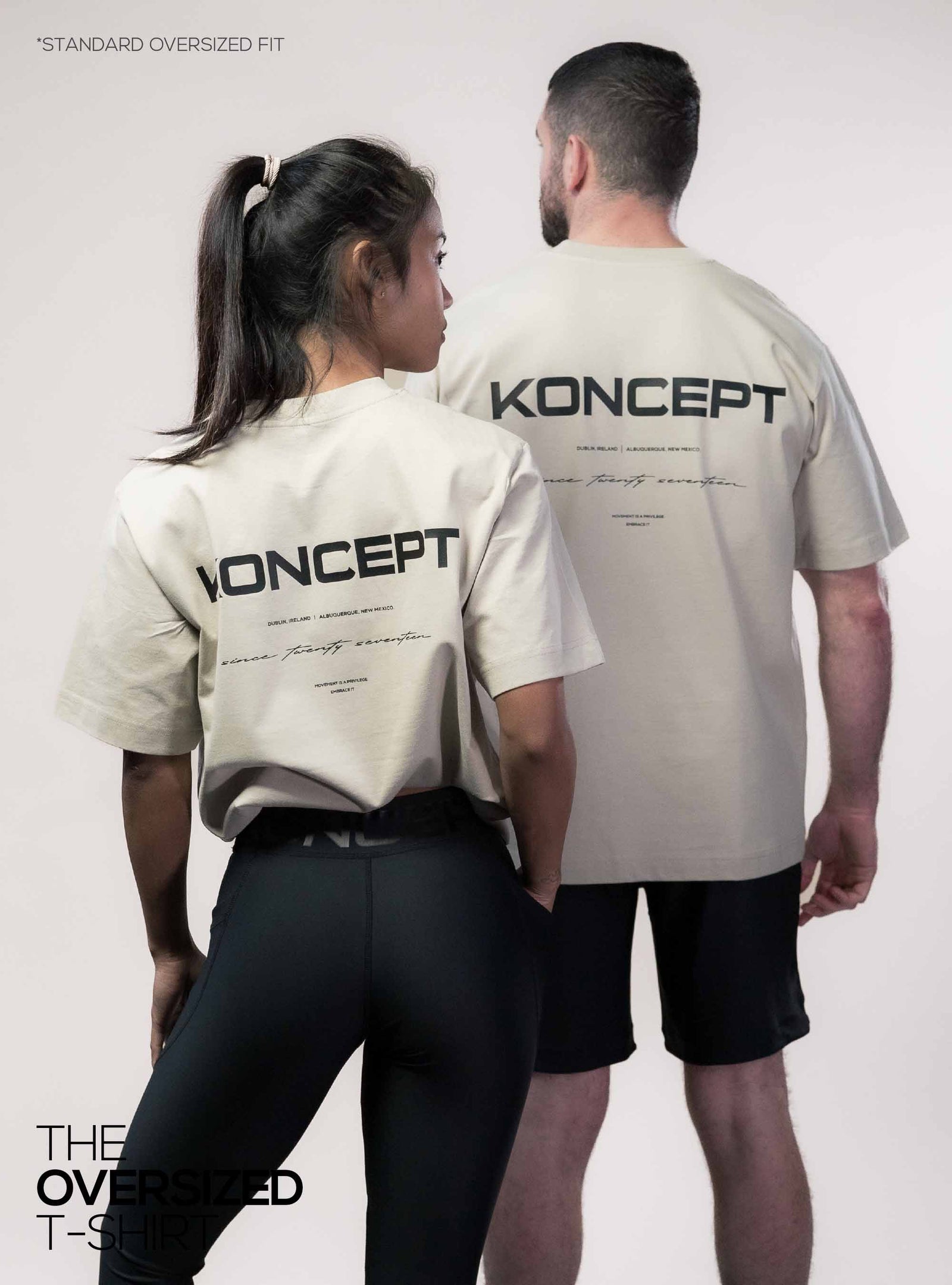 Oversized T-Shirt Sand