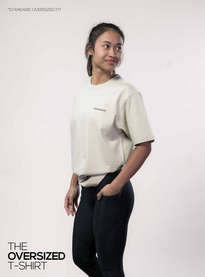 Oversized T-Shirt Sand