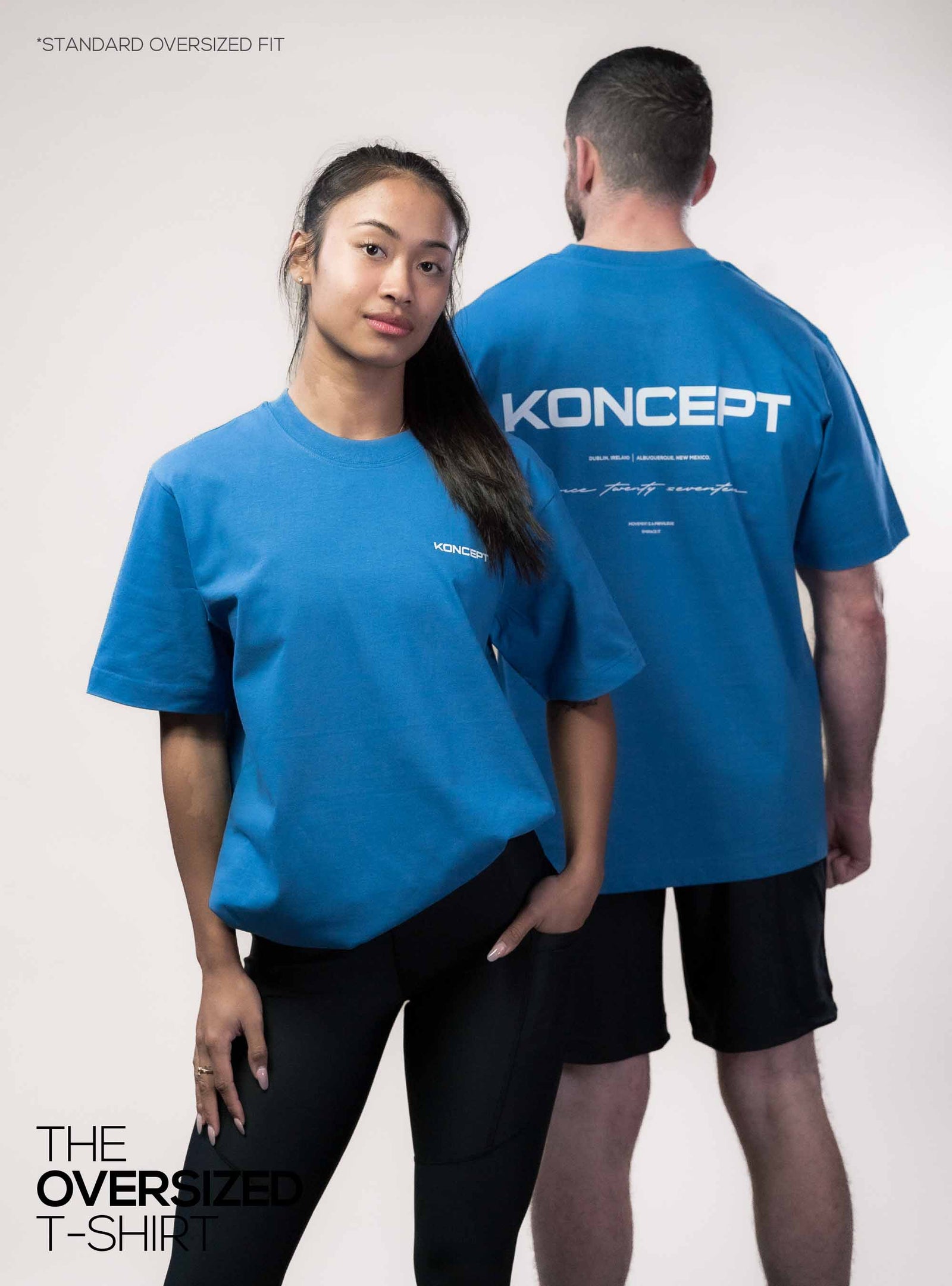 Oversized T-Shirt Soul Blue