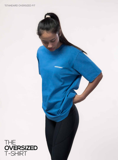 Oversized T-Shirt Soul Blue