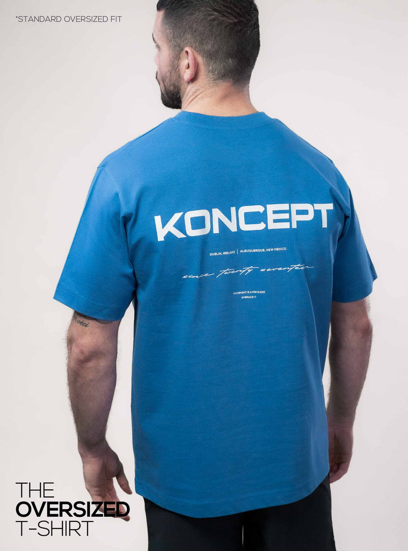 Oversized T-Shirt Soul Blue