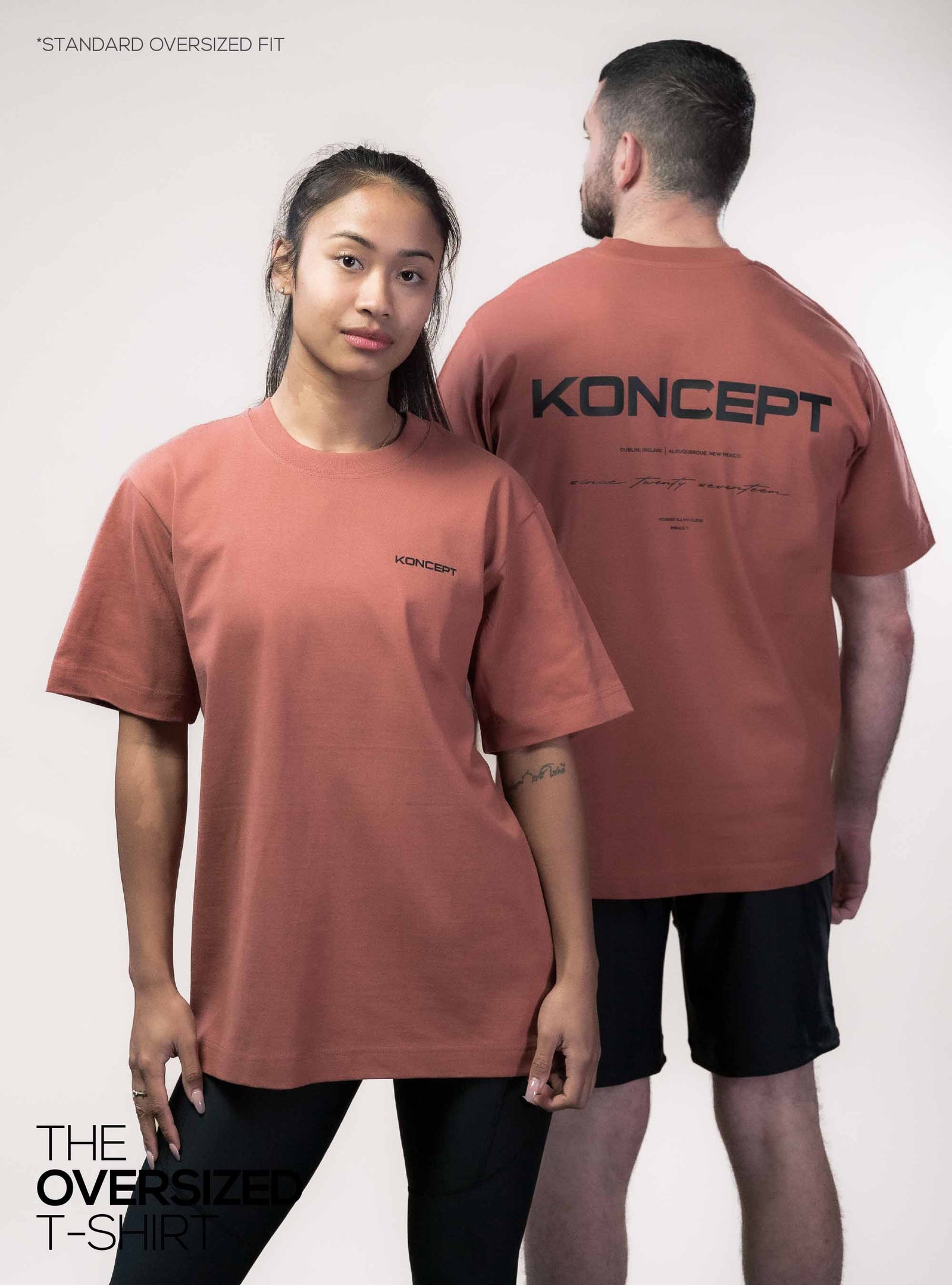 Oversized T-Shirt Terracotta