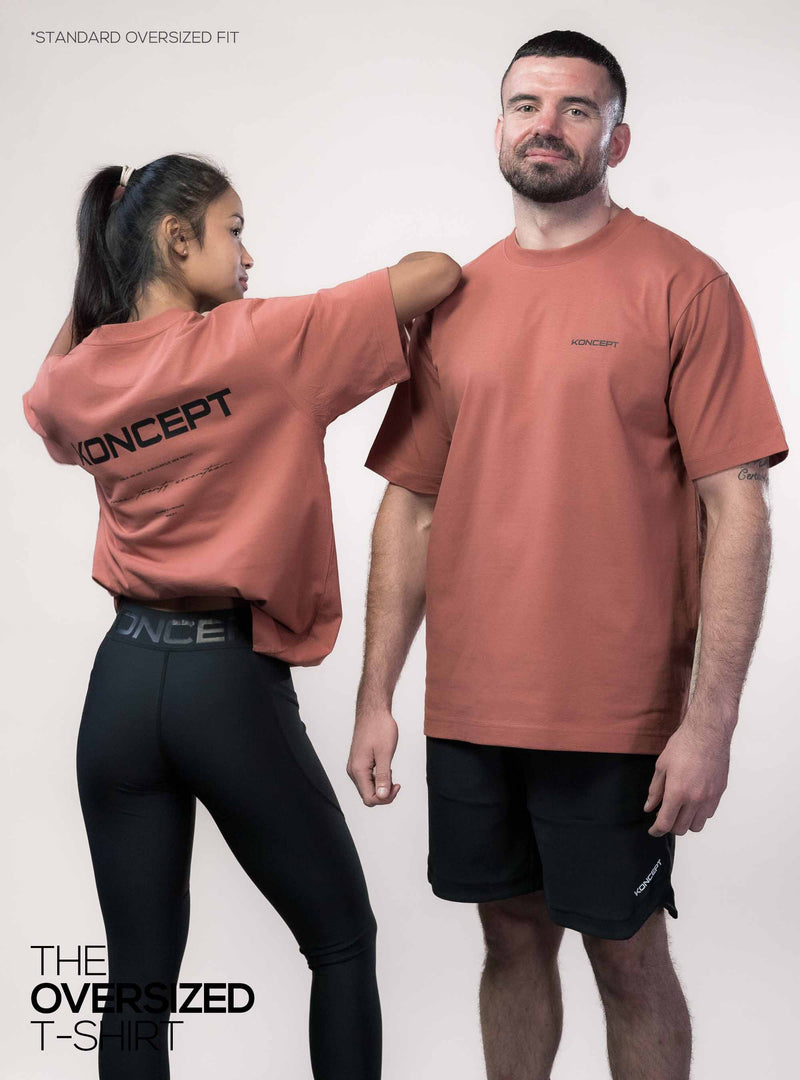 Oversized T-Shirt Terracotta