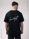 Signature Relaxed Fit T-Shirt  - Black
