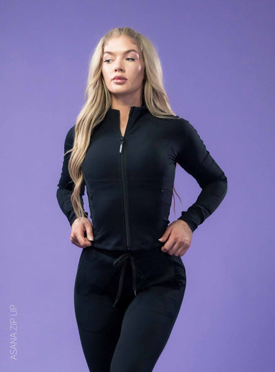 Asana Zip Up