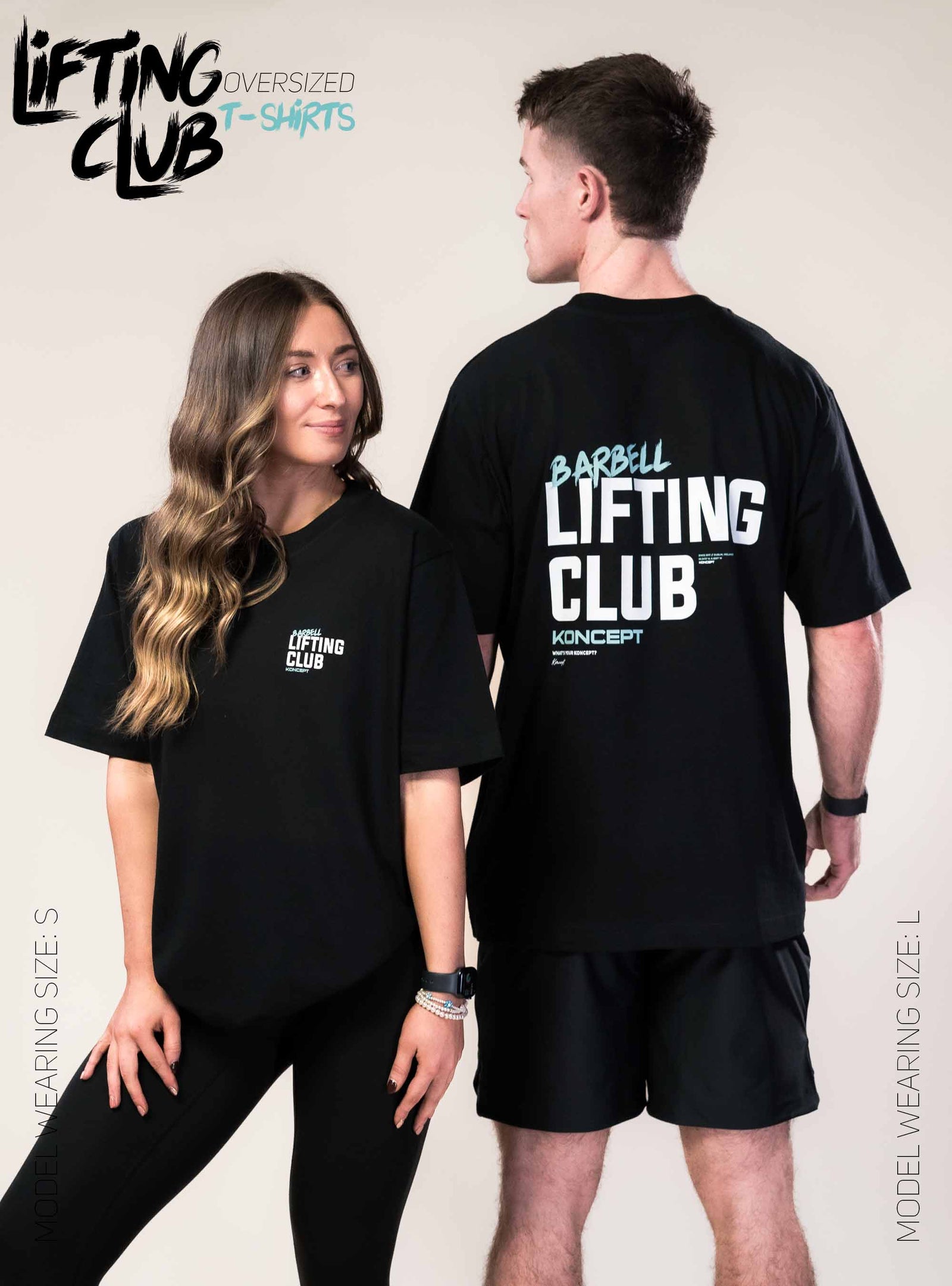 Barbell Lifting Club Oversized T-Shirt
