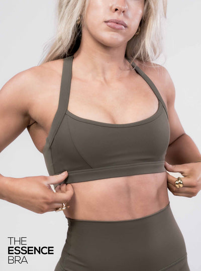 Essence bra - Olive green