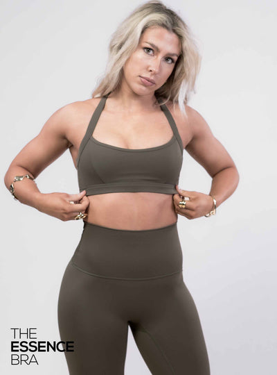 Essence bra - Olive green