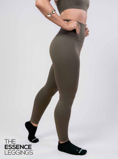 Essence Leggings - Olive green