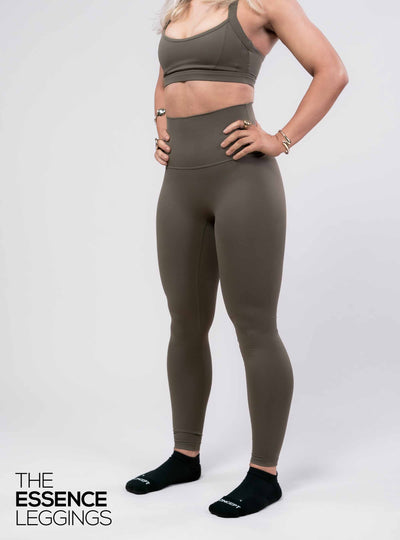 Essence Leggings - Olive green
