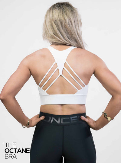 The Octane Bra Arctic White