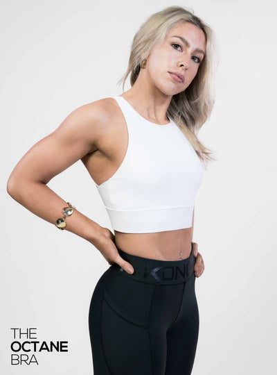 The Octane Bra Arctic White
