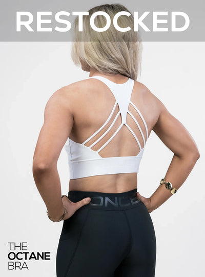 The Octane Bra Arctic White