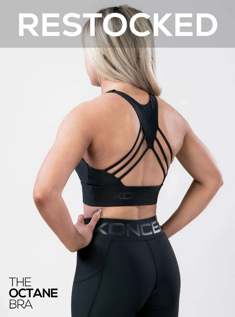 The Octane Bra Black