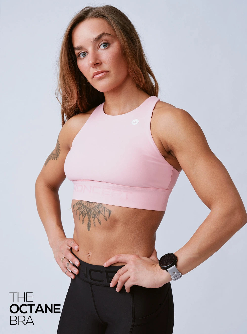 The Octane Bra Bubblegum Pink