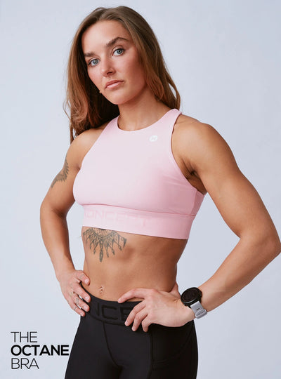 The Octane Bra Bubblegum Pink
