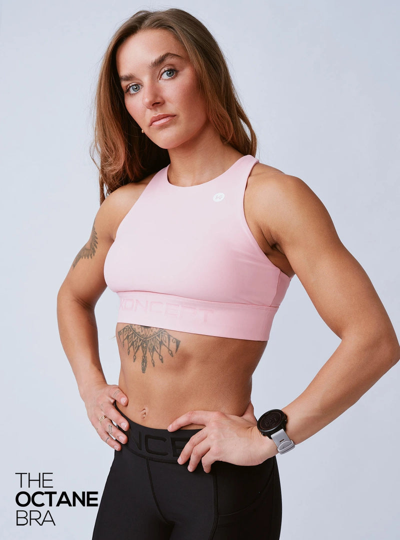 The Octane Bra Bubblegum Pink
