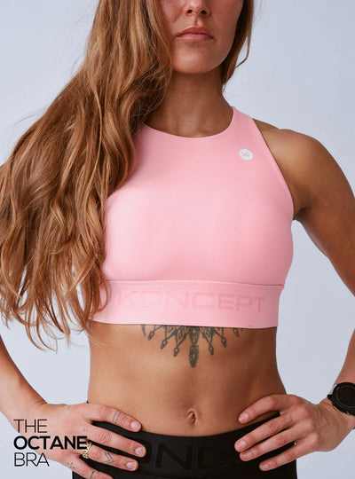 The Octane Bra Bubblegum Pink