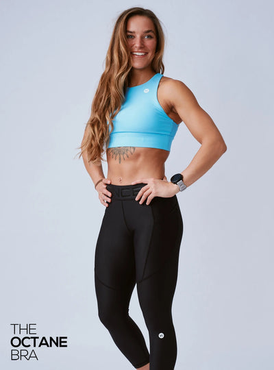 The Octane Bra Electric Blue