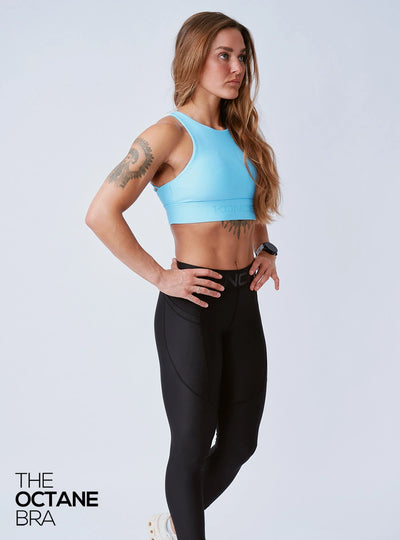 The Octane Bra Electric Blue
